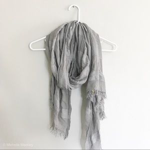 Gray Scarf